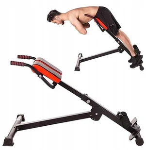 Ławeczka Rzymska Podparcie Nóg Prostowanie Pleców - Ławki treningowe - miniaturka - grafika 16