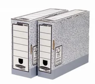 Pudła i kartony archiwizacyjne - Fellowes Pudło archiwizacyjne R-KIVE 80mm 1080001 - miniaturka - grafika 1