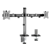 Uchwyty do monitorów - Ergo Office Uchwyt przegubowy na dwa monitory Deluxe Ergo Office ER-449, 17"-32", max. 9kg ER-449 - miniaturka - grafika 1