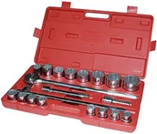 Klucze i nasadki - Amtech AM-Tech 20 sztuk 3/4 cala Socket Set, i0950 - miniaturka - grafika 1