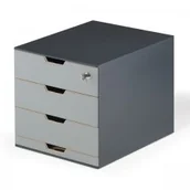 Inne meble biurowe - Durable Organizer Do Kawy Coffee Point Box Antracytowy DU1549-18 - miniaturka - grafika 1
