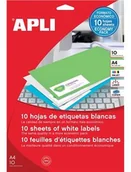 Etykiety do drukarek - Apli Etykiety uniwer. op.10 48,5x25,4 (44) AP12925 - miniaturka - grafika 1