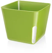 Donice - Tescoma Osłonka na doniczkę SENSE, kwadratowa, zielona - miniaturka - grafika 1