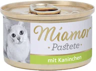 Mokra karma dla kotów - Miamor Katzenzarte Fleischpastete pasztet mięsny smak królik 85g - miniaturka - grafika 1