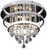 Lampy sufitowe - Rabalux 2237 - Plafon kryształowy PALLAS LED/32W/230V + 3xE14/40W - miniaturka - grafika 1