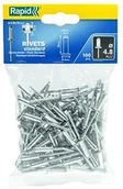 Nity - Rapid Blind Nit Standard aluminium, 100 sztuk, 4,8 X 16 MM, 5000382 5000382 - miniaturka - grafika 1