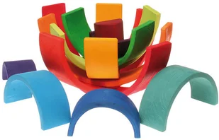 Grimm's Grimm's, kolorowa tęcza, 12 elementów - Łamigłówki - miniaturka - grafika 15