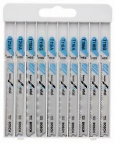 Bosch Zestaw brzeszczotów do wyrzynarek Basic for Metal 10-częściowy T 218 A T 118 G T 118 A T 118 B 2607010631 1 zest - Brzeszczoty - miniaturka - grafika 3