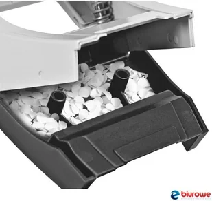 Leitz Dziurkacz Mini metalowy WOW żółty 10 lat gwarancji 10 kartek 50601016 - Dziurkacze - miniaturka - grafika 3