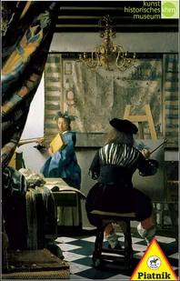 Piatnik Puzzle 1000 - Vermeer, Alegoria malarstwa - Puzzle - miniaturka - grafika 3