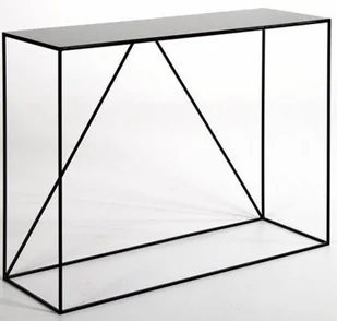 Stolik dekoracyjny wysoki BAROWY 120 x 40 x 85 cm 140355 - Konsole i sekretarzyki - miniaturka - grafika 2