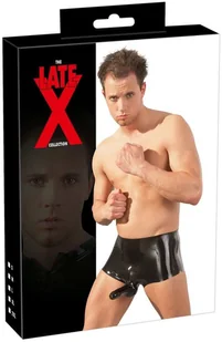 The Latex Collection The lateksu Collection spodnie męskie, czarne, mały/średni 29100711161 - Pozostałe kosmetyki - miniaturka - grafika 2