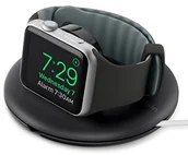 Ładowarki do telefonów - Belkin Valet aktywna stacja ładowania zegarka Apple Watch (kompatybilna z zegarkami Apple Watch Series 1 i Series 2), czarny F8J218bt - miniaturka - grafika 1