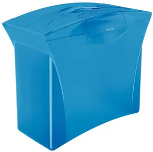 Esselte Polska - Walizeczka na teczki zawieszane Europost Vivida, niebie - Szkolne artykuły papiernicze - miniaturka - grafika 2