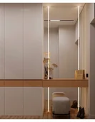 Lustra - Łukasz Ochwat Alfaram Lustro prostokątne piaskowane z podświetleniem MERY LED w dwóch częściach, Lustro prostokątne : 70x210 - miniaturka - grafika 1