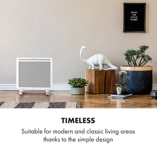 Klarstein Klarstein Hot Spot Slimcurve Double Wave grzejnik typu 2 w 1 ACO7-HtSpSlmcrvDW10W - Ogrzewanie przenośne - miniaturka - grafika 3
