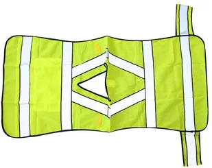 epm professional KAMIZELKA ODBLASKOWA ŻÓŁTA V-3 PRO XL - Odzież robocza - miniaturka - grafika 3