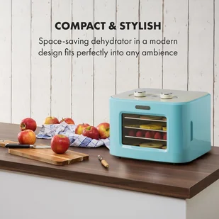 Klarstein TK3G-TuttiFrutti-Blu - Suszarki do grzybów, owoców i warzyw - miniaturka - grafika 2