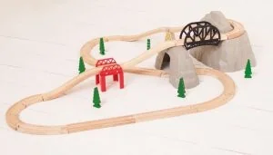 BigjigsRail Zestaw do rozbudowy kolejek - Góra Rocky BJT139 - Kolejki i akcesoria - miniaturka - grafika 6