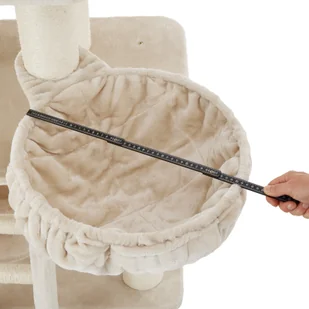 tectake Drapak dla kota Gismo - beżowy/biały 403325 - Drapaki dla kotów - miniaturka - grafika 5