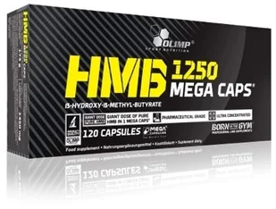 OLIMP Hmb 1250 Mc - 120Caps - Glutamina - miniaturka - grafika 4
