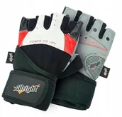 Rękawiczki sportowe damskie - Rękawice Kulturystyczne Power Allright # L - miniaturka - grafika 1