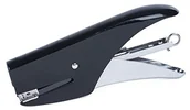 Zszywacze biurowe - Unbekannt PAVO kasetka na moc obliczeniową do 8039128 metalowa zszywacz nożycowy wytrzymała i ergonomiczny kształt trzonka, 16 arkuszy, czarny/srebrny 8039128 - miniaturka - grafika 1
