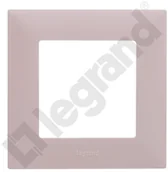 Klawisze i ramki - Legrand NILOE STEP RAMKA 1-KROTNA PUDROWY RÓŻ 863291 - miniaturka - grafika 1