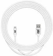 Kable USB - Samsung Juice Juice Ładowarka micro USB 3 m i kabel do synchronizacji z systemem Android Galaxy S7, S6, S5, Huawei, Xiaomi, Nokia, Sony, Nexus, HTC, Kindle - biały JUI-CABLE-MICRO-3M-RND-WHT - miniaturka - grafika 1