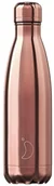 Butelki termiczne - Chilly's Chillys Chillys Produkty Butelka termiczna Chillys seria Chrome Rose Gold 500 ml - miniaturka - grafika 1