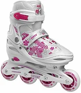 Rolki - Roces Dziewczęce łyżworolki Jokey 3.0 Girl Inline, White-pink, 26/29 400846-001 - miniaturka - grafika 1
