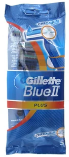 Gillette Blue II maszynka do golenia 5 szt dla mężczyzn - Maszynki do golenia i wkłady - miniaturka - grafika 3
