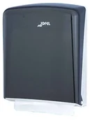 Dozowniki papieru i mydła dla firm - Jofel Duże rolki  ah34400 dozownik na ręczniki, uchwyt na papier toaletowy Zick-Zack, kolorze smoky AH34400 - miniaturka - grafika 1