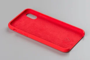 moVear Etui silikon iPhone Xs moVear silkyCase Czerwony A0IXSCSC0RECRE - Etui i futerały do telefonów - miniaturka - grafika 8