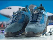 Obuwie robocze - ARDON TURNER S1P SRC G3282 - półbuty ochronne, skóra zamszowa, stalowy podnosek, odblask - 36-48. - miniaturka - grafika 1