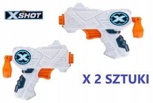 Hasbro 2 X Pistolet Na Strzałki Kulki Zabawy X-shot - Zabawki militarne - miniaturka - grafika 2
