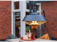 Akcesoria do wentylacji i klimatyzacji - OutTrade Sunred Grzejnik wiszący Indus, 2100 W, halogen, czarny, RSH16 - miniaturka - grafika 1