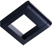 Lampy ogrodowe - AZZARDO FRAME AZ4308 kinkiet 1x8W/LED IP65 800lm AZ4308 - miniaturka - grafika 1