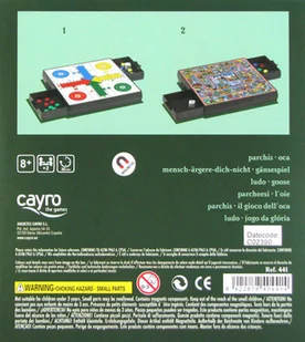 Cayro Chińczyk/Gęś wersja podróżna - Gry planszowe - miniaturka - grafika 5