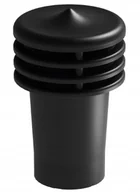 Wywietrzak Daszek Wentylacyjny Kominek Czarny 110