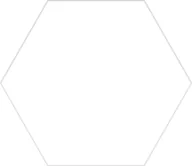 Płytki ceramiczne - Codicer Hex 25 Basic White 22x25 Płytki heksagonalne - miniaturka - grafika 1