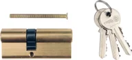 Zamki i wkładki - Vorel Wkładka mosieżna 87mm 3-klucze 36/51 77205 - miniaturka - grafika 1