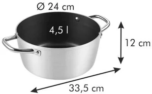 Tescoma Garnek GrandCHEF 24 cm 4,5 l 606874.00 - Garnki - miniaturka - grafika 3