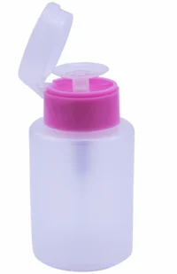 Dozownik Z Pompką Do Płynów 200 ML Buteleczka - Pozostałe akcesoria kosmetyczne - miniaturka - grafika 2