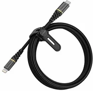 Kable USB - OtterBox OtterBox Performance Plus kabel do szybkiego ładowania USB C do Lightning PD 2M - czarny 78-52655 - miniaturka - grafika 1