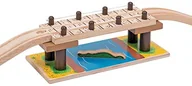 Pociągi dla dzieci - BIGJIGS RAIL bigjigs Rail lina Safari mostek - miniaturka - grafika 1