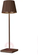 Lampy ogrodowe - Sompex Lampa stołowa LED Troll 2.0 zewnętrzna, rdzawa - miniaturka - grafika 1