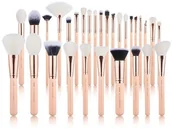 Pędzle do makijażu - JESSUP JESSUP Zestaw 30 pędzli do makijażu T440 Naked Pink/rose Gold - miniaturka - grafika 1