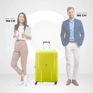Delsey Walizka Duża Poszerzana Clavel 82,5 cm Lemon - Walizki - miniaturka - grafika 10