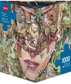 Heye Puzzle 1000 Myśli w głowie, Tiurina - - Puzzle - miniaturka - grafika 2